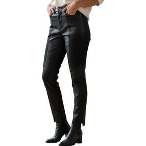 NA XXXX ???? Devin Black Leather Pants Black Leather Pants